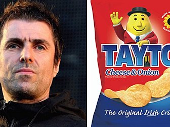 Liam Gallagher Says Tayto Near...